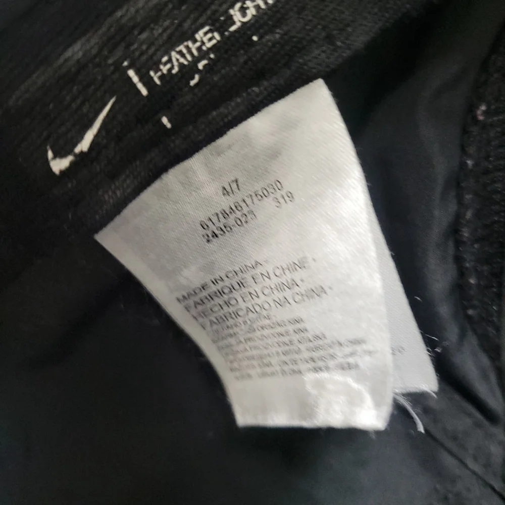 Nike FeatherLight Dri-Fit Hat Cap Black Unisex Toddler Tennis Excellent Cond.